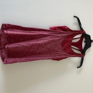 Lululemon tank with bra